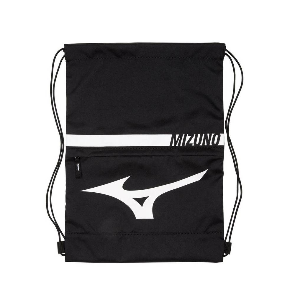 Bolsa Mizuno RUNBIRD® Drawback X Hombre Negras Outlet WDLK-62471